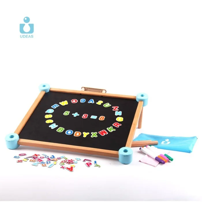 Colorful Magnetic Building Blocks Toys for Preschoolers with Stackable DesignsUdeas Magnetic drawing board