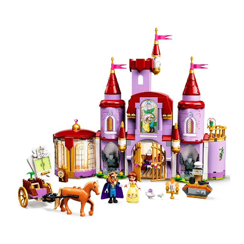 Solid Wood Educational Building Blocks for Developing Spatial Skills in KidsLEGO - Disney Belle and The Beast Castle 43196