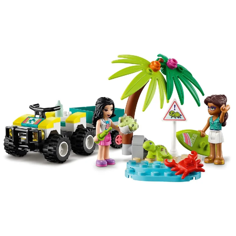 Eco - Conscious Solid Wood Building Blocks with a Nature - Inspired Pattern SetLEGO Friends Turtle Protection ATV - 41697