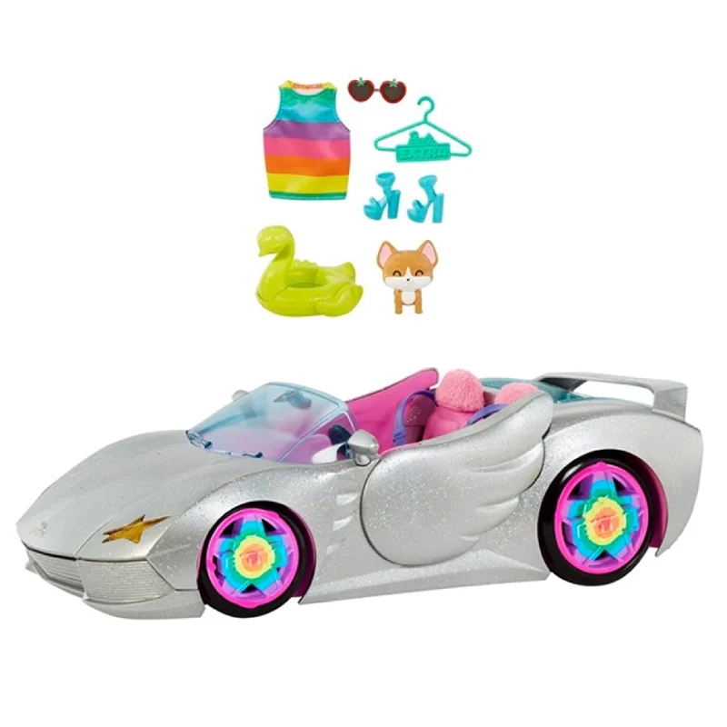 Electric Scooter for Adults with a Long - Range Battery and Foldable DesignBarbie® Extra-Vehicle Sparkly