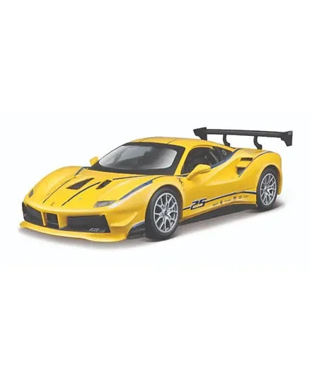 Remote - Controlled High - Speed Off - Road Buggy with All - Terrain Tires and SuspensionBburago Ferrari 488 Challenge Die-cast Metal Model Car - Yellow