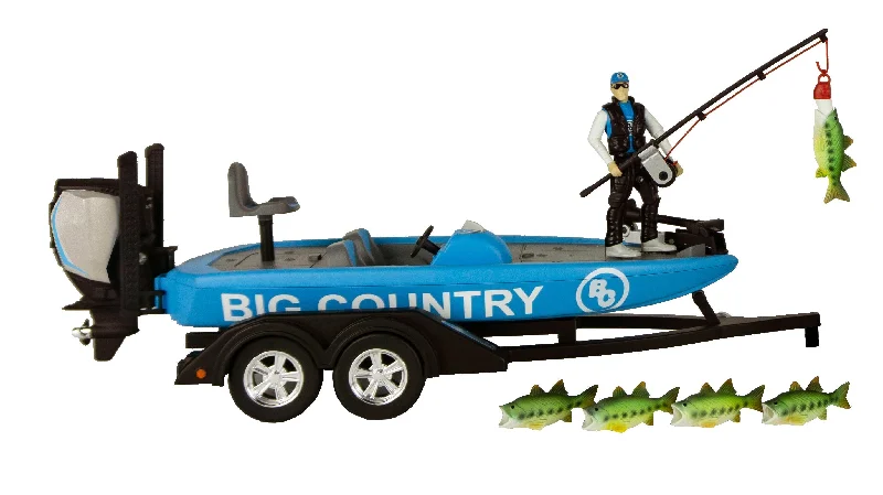 Battery - Operated Toddler Ride - On Electric Car in Pink with Music and LightsBig Country Toys Bass Boat & Accessory Pack