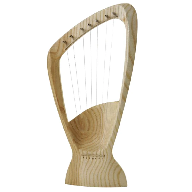 Natural Finish Wooden Pull - Along Toy Duck with Wheels for Toddler Outdoor PlayChoroi Pentatonic Harp - Kinder Lyre