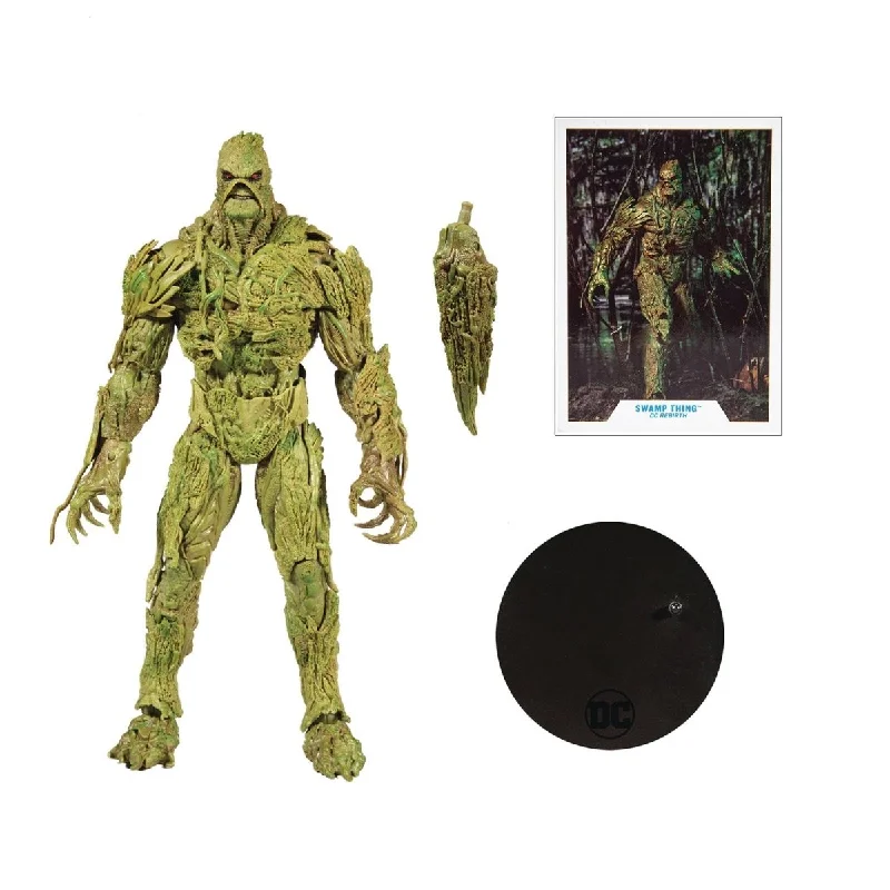 Jurassic World Tyrannosaurus Rex Action Figure with Moving Jaws and Realistic TextureDC Collector Action Figure Swamp Thing 30 cm