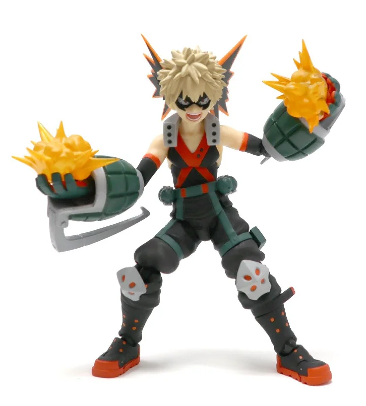 Transformers Optimus Prime Action Figure with Convertible Vehicle Mode and Battle AxeFigma - Katsuki Bakugo (My Hero Academia)