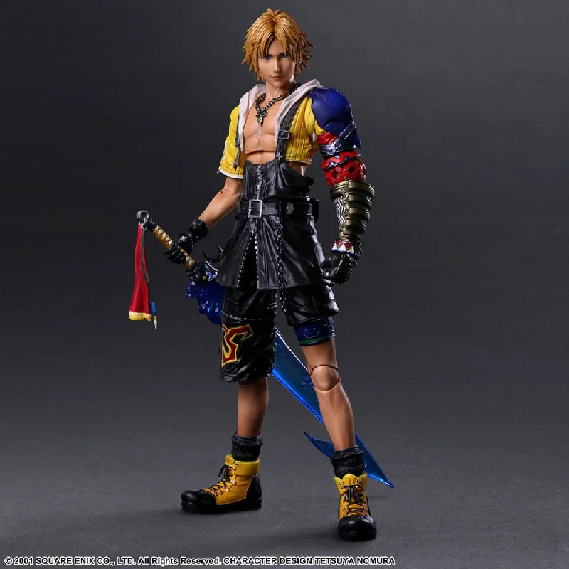 Hello Kitty Action Figure with Bow - Adorned Outfit and Miniature Sanrio ItemsFinal Fantasy X Play Arts Kai Action Figure Tidus 27 cm