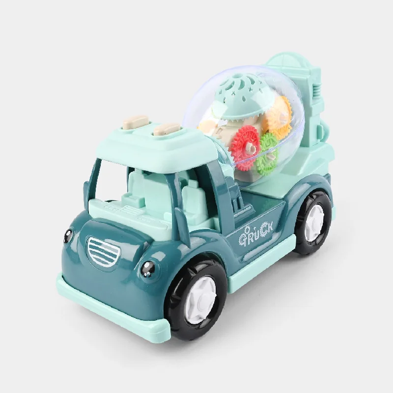 Battery - Operated Toddler Ride - On Electric Car in Pink with Music and LightsFunny Gear Truck