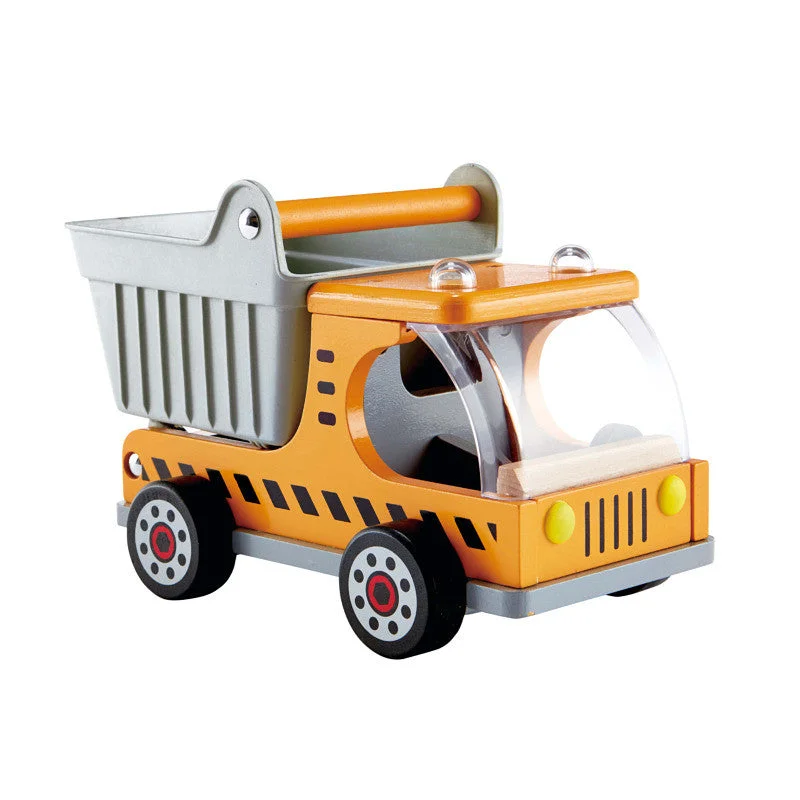 Battery - Powered Miniature Train for Indoor Home Layouts with Sound EffectsHape - Dumper Truck