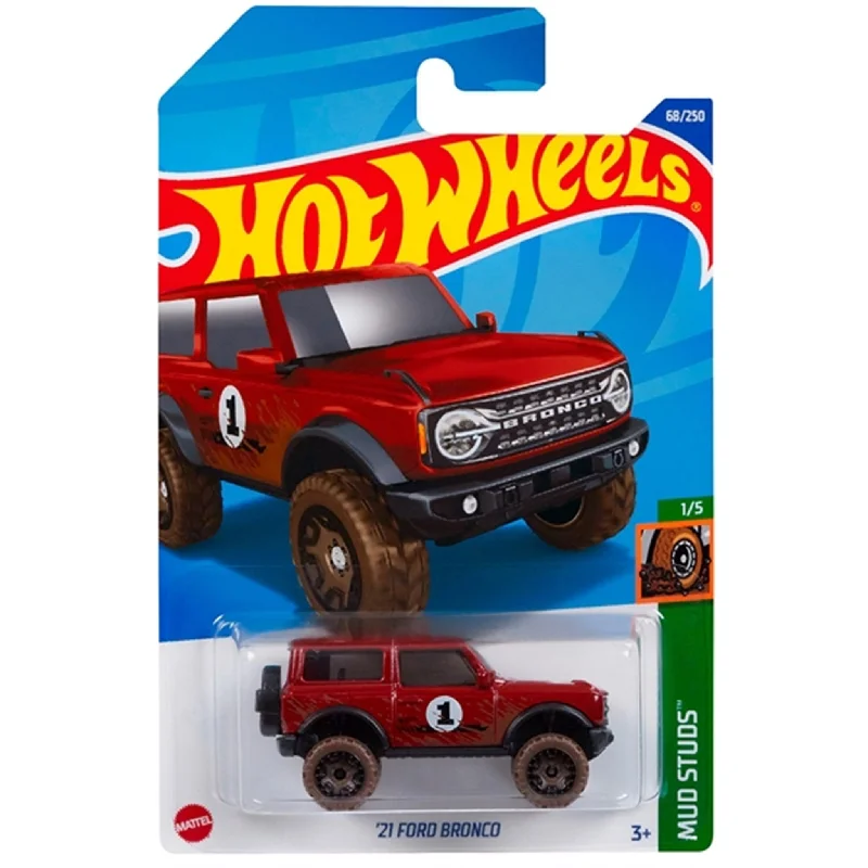 Battery - Operated Toddler Ride - On Electric Car in Pink with Music and LightsHot Wheels Basics '21 Ford Bronco