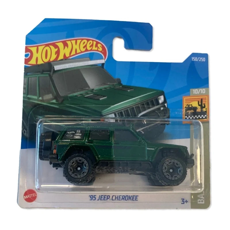 Remote - Controlled High - Speed Off - Road Buggy with All - Terrain Tires and SuspensionHot Wheels Basics '95 Jeep Cherokee