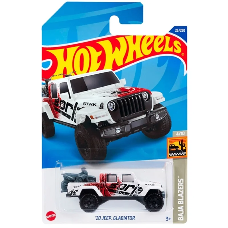 Remote - Controlled High - Speed Off - Road Buggy with All - Terrain Tires and SuspensionHot Wheels Basics Custom '20 Jeep Gladiator