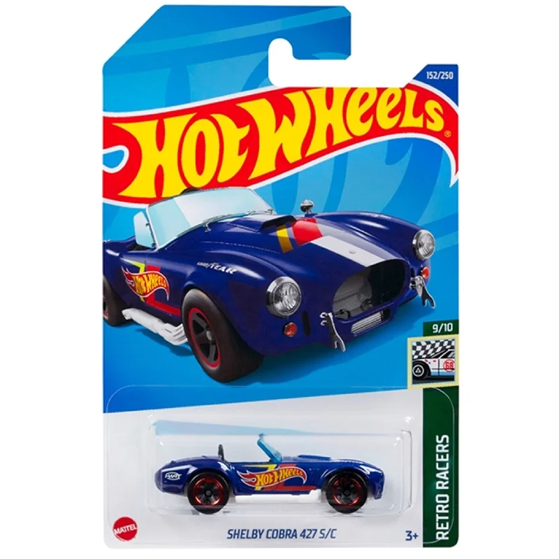 Die - Cast Model of a London Double - Decker Bus with Detailed Interior and ExteriorHot Wheels Basics Shelby Cobra 427/C