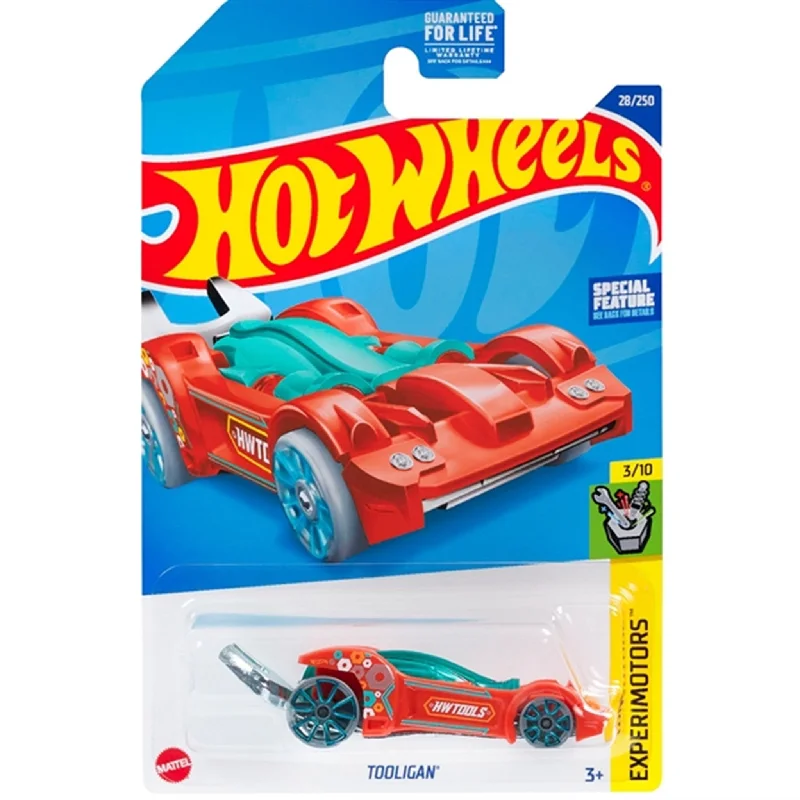 Slot Car Racing Set featuring Formula 1 Cars and a Multilane TrackHot Wheels Basics Tooligan