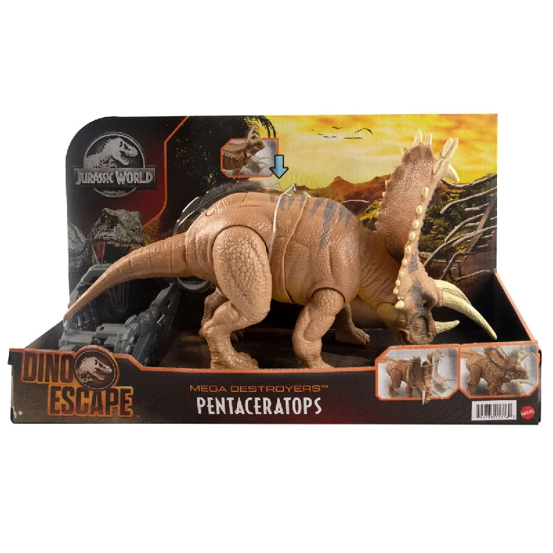 Teenage Mutant Ninja Turtles Leonardo Action Figure with Katana Swords and Shell BackpackJurassic World: Mega Destroyers - Pentaceratops Dinosaur