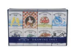 High - Quality Wooden Paintbrushes Set for Professional Artists' Oil PaintingKit - Drawing Inks Henry