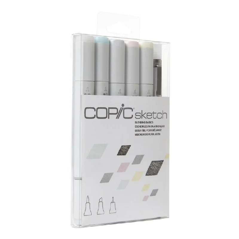 Natural Finish Wooden Picture Frames for Displaying Hand - Painted ArtworksMarker - Copic Blending Basics Set/6