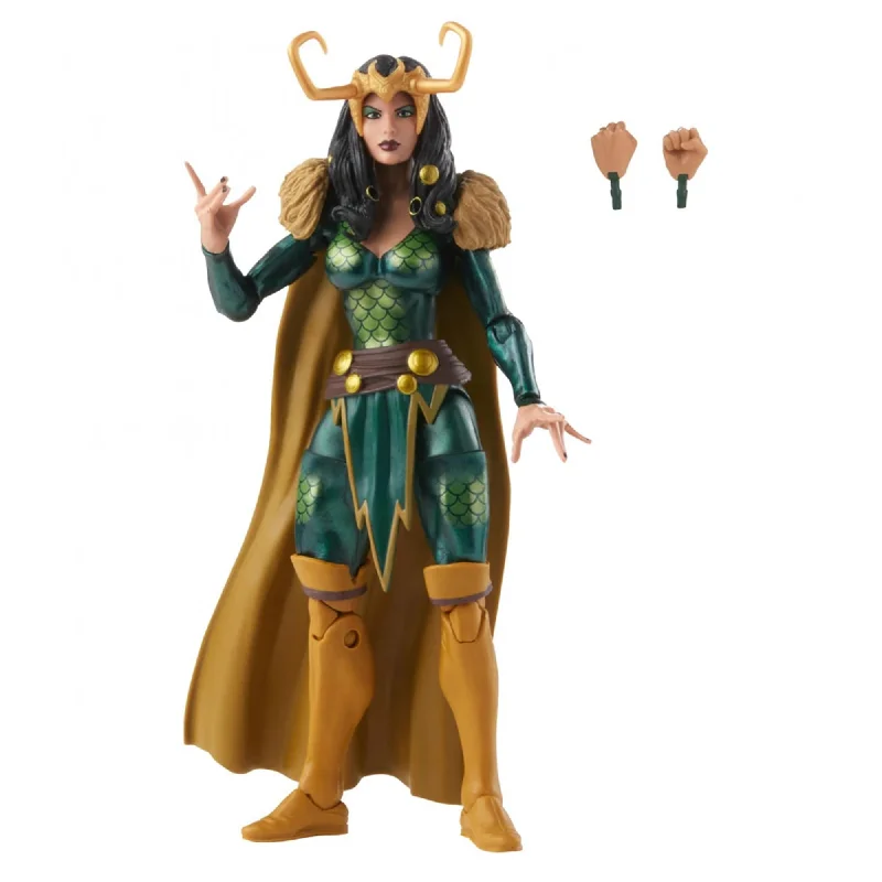 DC Super Hero Girls Wonder Woman Action Figure with Lasso of Truth and ShieldMarvel Legends 6 Inch Lady Loki Action Figure