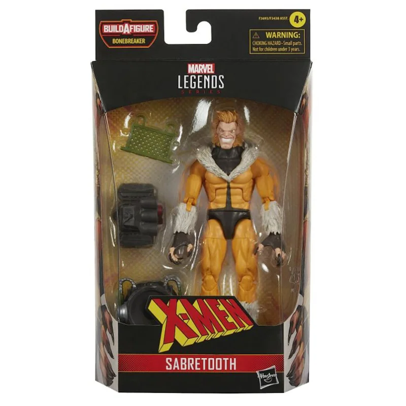 Teenage Mutant Ninja Turtles Leonardo Action Figure with Katana Swords and Shell BackpackMarvel Legends X-Men Build A Figure Sabretooth 6 Inch Action Figure