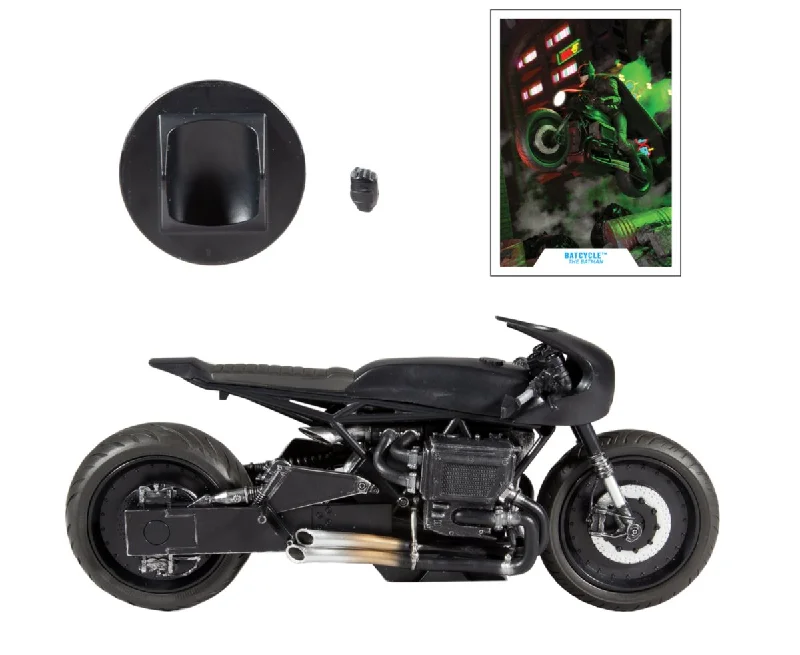 Jurassic World Tyrannosaurus Rex Action Figure with Moving Jaws and Realistic TextureDC Batman Movie Bat Bike Vehicle