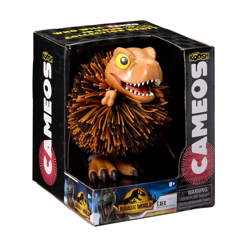 Stranger Things Eleven Action Figure with Psychic - Energy Effect and Demogorgon TargetPlaymonster Jurassic World Koosh Cameos T-Rex Action Figure