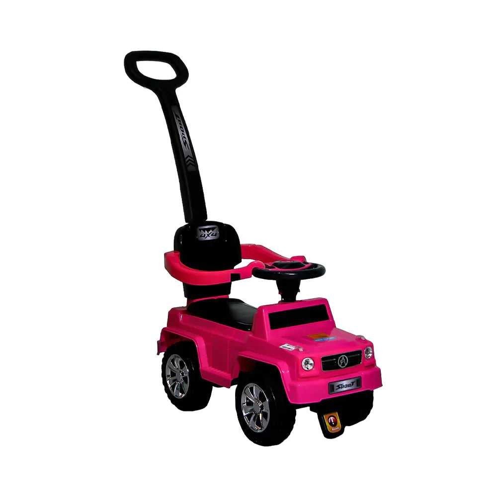 Kids' Plastic Pedal - Powered Tricycle with a Storage Basket and Safety FeaturesPushing Car Jbc-8326P