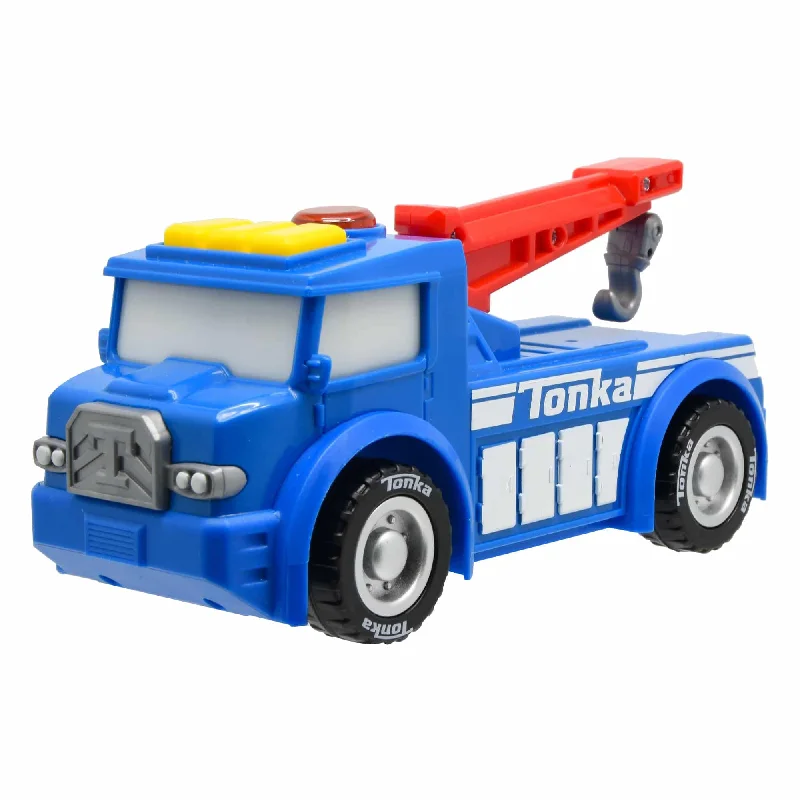 Battery - Operated Ride - On Tractor for Toddlers with Farmer - Themed AccessoriesSchylling Tonka Mighty Force Tow Truck