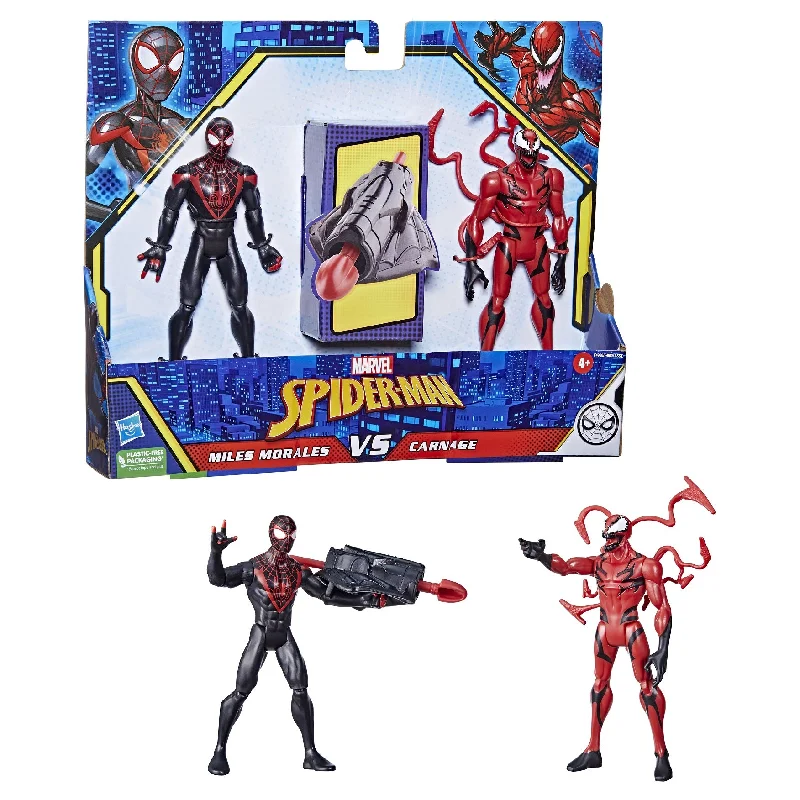 Stranger Things Eleven Action Figure with Psychic - Energy Effect and Demogorgon TargetSpiderman 6 Inch Figures Battle Pack Assortment