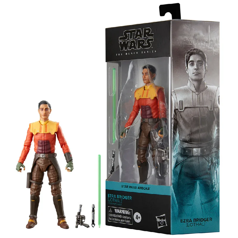 Marvel Avengers Iron Man Action Figure with Light - up Repulsors and Sound EffectsStar Wars The Black Series 6 Inch Action Figure - Ezra Bridger (Lothal)