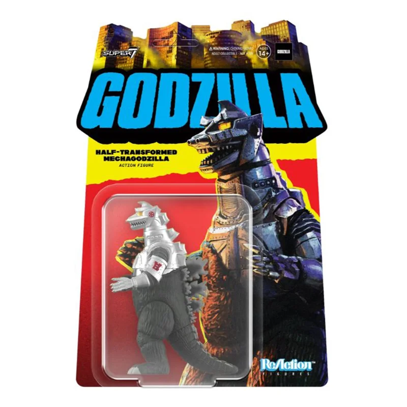 Star Wars Darth Vader Action Figure with Poseable Lightsaber and Force - Choke AccessorySuper7 Toho Godzilla Half Transformed Mechagodzilla Reaction Figure