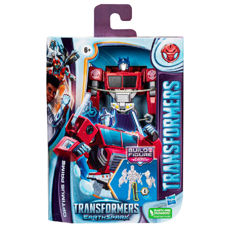 Stranger Things Eleven Action Figure with Psychic - Energy Effect and Demogorgon TargetTransformers Earthspark Deluxe Class - Optimus Prime