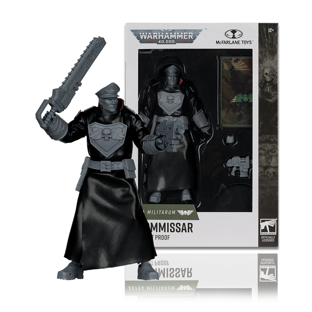 Sonic the Hedgehog Action Figure with Super - Speed Base and Ring CollectiblesWarhammer 40,000 Commissar: Astra Militarum Artist Proof 7" Inch Scale Action Figure - McFarlane Toys