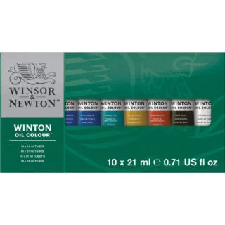 Hand - Carved Wooden Stencils for Intricate Patterns in Handicraft ProjectsWinsor & Newton Winton Oil Colour Paint - Basic Tube Set