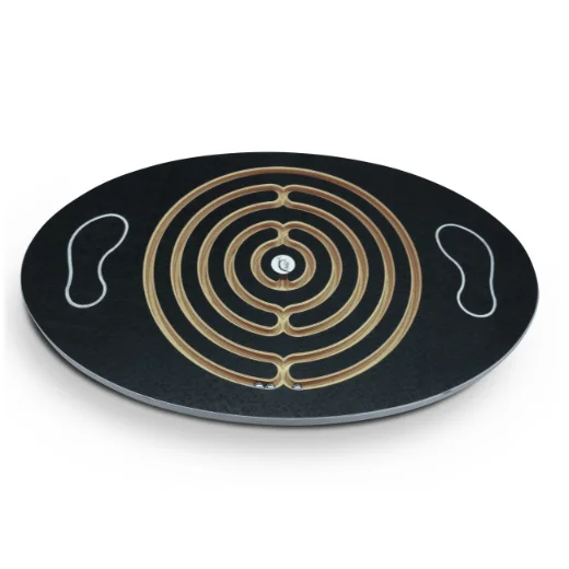 Traditional Wooden Yo - Yo with String and a Smooth Spinning Axle for Retro FunSprint! Labyrinth Wooden Balance Board