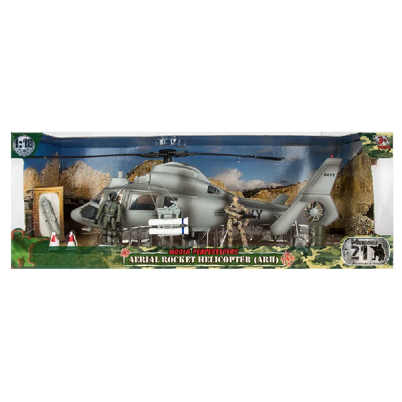 Stranger Things Eleven Action Figure with Psychic - Energy Effect and Demogorgon TargetWorld Peacekeepers Aerial Rocket Helicopter