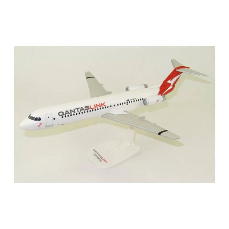 Eco - Conscious Solid Wood Circus Tent Models Toys for Entertaining Play1/100 QantasLink Fokker 100 New Livery