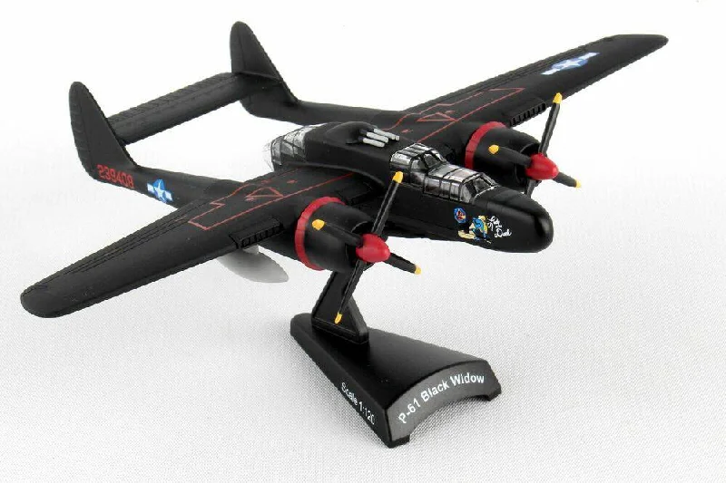 Hand - Assembled Solid Wood Spacecraft Models Toys for Space - Obsessed Teens1/120 Northrup P61 Black Widow