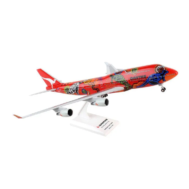 Hand - Sanded Solid Wood Fantasy Creature Models Toys for Imaginative Play1/200 QANTAS B747400 Wunala Dreaming