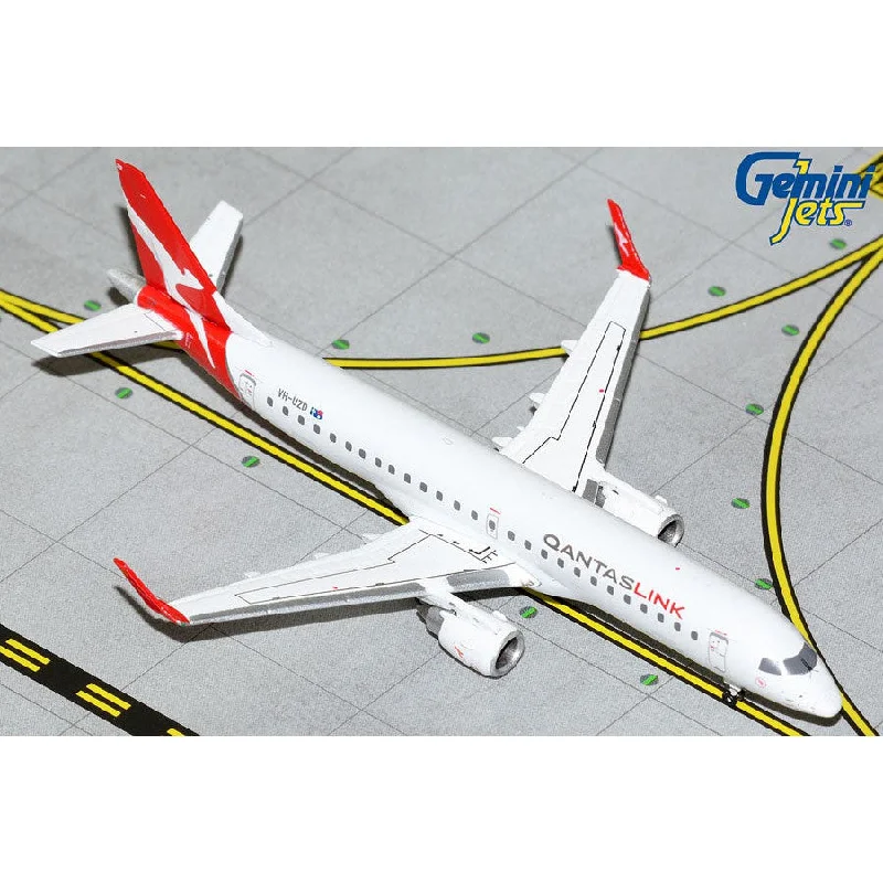 Hand - Sanded Solid Wood Fantasy Creature Models Toys for Imaginative Play1/400 QantasLink / Alliance Airlines E190AR Silver Roo VHUZD