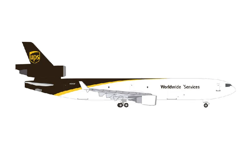 Natural Wood Castle Models Toys for Medieval - Themed Playrooms1/500 UPS Airlines Mcdonnell Douglas MD-11F