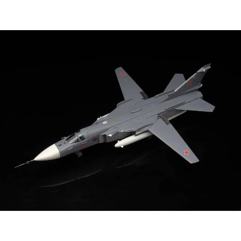 Solid Wood Puzzle Models Toys with a 3D Cityscape Design1/72 SU-24MR Russian AirForce 41 Red