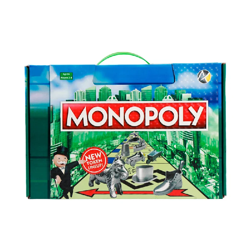 Solid Wood Educational Toys with a Science Experiment Theme for Young Learners19920 MONOPOLY GAME (8+ YEAR)