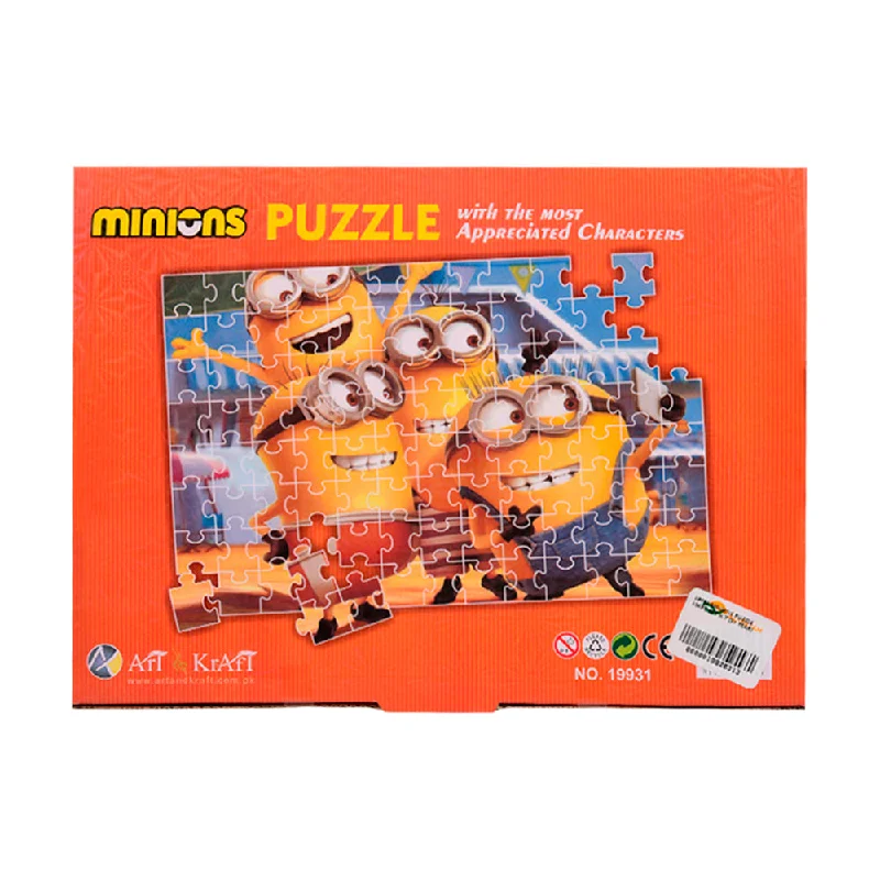 Natural Wood Early Learning Educational Toys for Toddlers' Cognitive Development19931 MINIONS PUZZLE 104PC SET H.T (3+ YEAR)