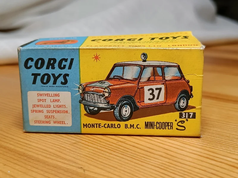 Remote - Controlled High - Speed Off - Road Buggy with All - Terrain Tires and Suspension317 Mini-Cooper 1964 Monte Carlo *original box only*