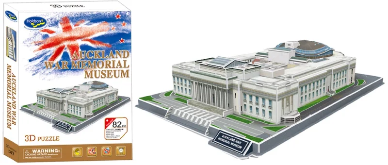 High - Grade Solid Wood Educational Toys for Improving Hand - Eye Coordination3D Auckland War Memorial Museum