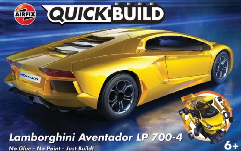 RC Helicopter with a Built - in Camera for Aerial Photography and StuntsAirfix J6026  Lamborghini Aventador LP 700-4 in Yellow QUICK BUILD