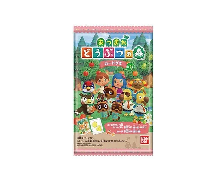 Animal Crossing Gummy & Card Pack Vol 2