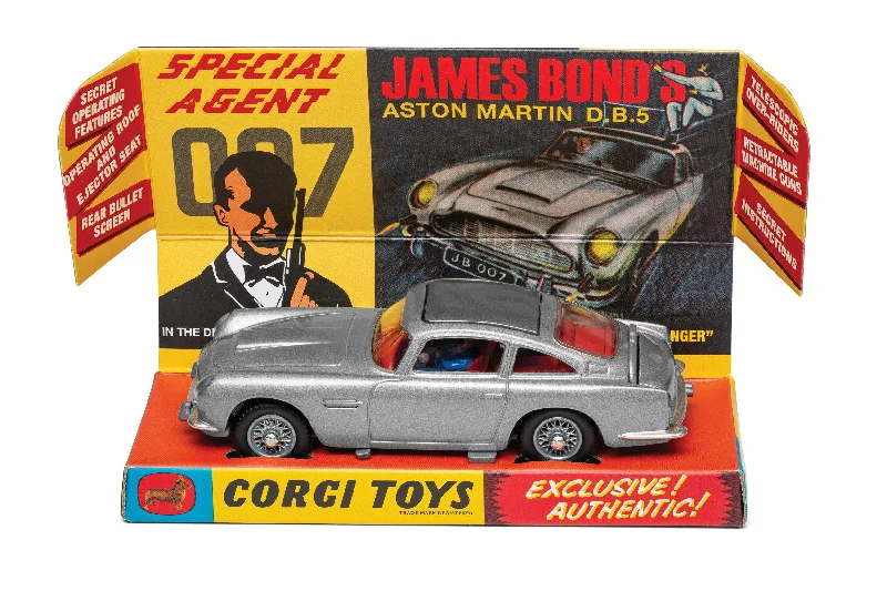 RC Monster Truck with Large - Scale Tires and a High - Torque Motor for Extreme ManeuversCorgi RT26101S James Bond - Aston Martin DB5 Silver Version