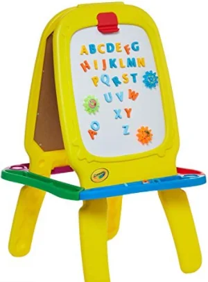 Hand - Sanded Wooden Educational Toys for Safe Exploration by PreschoolersCrayola - Deluxe Magnetic Double-Sided Easel