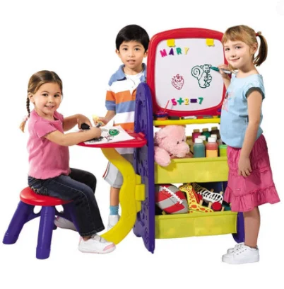 Hand - Made Wooden Educational Toys with a Space - Exploration SimulationCrayola Double-sided easel with a 6-in-1 creativity center board