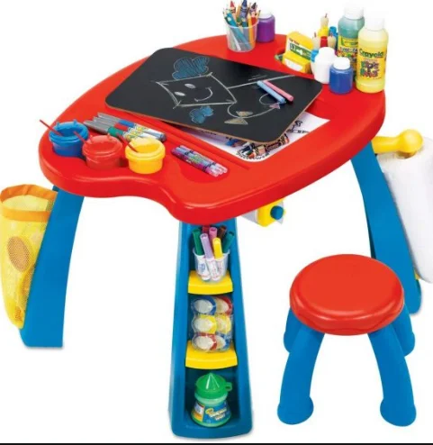 Eco - Friendly Solid Wood Educational Toys with Shape - Sorting Features for 1 - 3 Year OldsCREATIVITY PLAY STATION (1 stool)